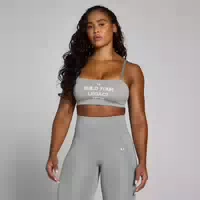 Mp Damen Origin Graphic Trainings Sport Bh – Fossilgrau Xs