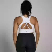 Mp Damen Power Longline Sport Bh — Weiß Xxs