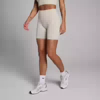 Mp Damen Shape Nahtlose Radlerhose — Schwarz Xs