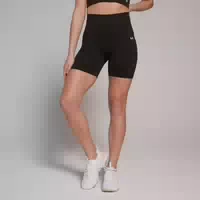 Mp Damen Shape Nahtlose Radlerhose — Schwarz Xxl