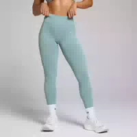Mp Damen Tempo Mittelhohe Nahtlose Leggings – Blei Xxl