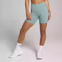 Mp Damen Tempo Mittelhohe Nahtlose Shorts – Blei Xl