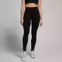 Mp Damen Tempo Nahtlose Leggings – Schwarz Xxl
