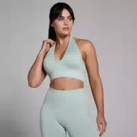 Mp Tempo Neckholder Bh mit Offenem Rücken für Damen – Weiß l