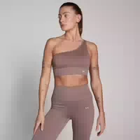 Mp Damen Tempo Rib Nahtloser Asymmetrischer Bh – Haselnuss Xxl