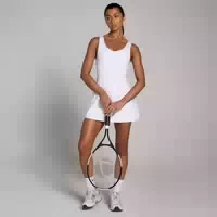 Mp Damen Tempo Tenniskleid – Weiß Xxl