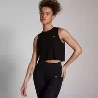 Mp Damen Training Crop Top – Schwarz Xxl