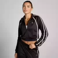Mp Damen Trikot Trainingsjacke – Schwarz Weiß Xs