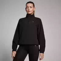 Mp Damen Velocity Slim Fit Crop Windbreaker Für Damen – Schwarz Xxl