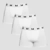 Mp Herren Boxershorts 3er Pack Hellgrau Weiß S