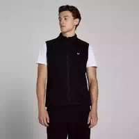 Mp Herren Fleece Weste – Schwarz Xs