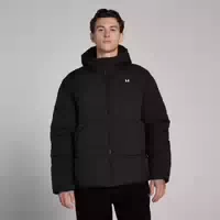 Mp Herren Kurze Steppjacke – Schwarz Xs