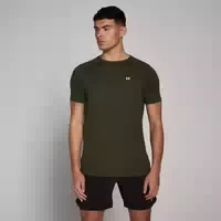 Mp Herren Performance Kurzarm T Shirt – Army Green Meliert Xl