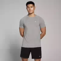 Mp Herren Performance Kurzarm T Shirt – Chrom Meliert m