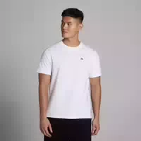 Mp Herren Rest Day Kurzarm T Shirt – Weiß Xxl