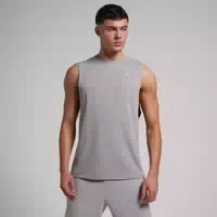 Mp Herren Rest Day Tanktop Mit Tiefem Armausschnitt – Hellgrau Xxxl