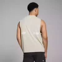 Mp Herren Tempo Graphic Oversized Tanktop – Salzgrau S