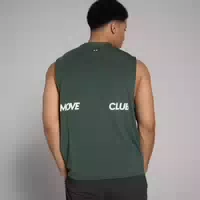 Mp Herren Tempo Graphic Oversized Tanktop – Dunkelgrün S