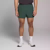 Mp Herren Tempo Graphic Shorts, 8 cm – Dunkelgrün Xxxl