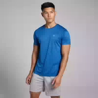 Mp Herren Tempo Meliertes T Shirt – Echtes Blau Xs