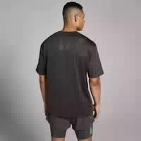 Mp Herren Tempo Oversize Netz Trainings T Shirt – Nachtgrau Xs