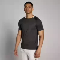 Mp Herren Tempo Trainingstop Mit Gittertextur – Verwaschenes Schwarz Xl
