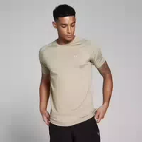 Mp Herren Training Kurzarm T Shirt – Stone Xxl