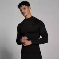 Mp Herren Training Langarm Baselayer Mit Hohem Kragen – Schwarz Xxs