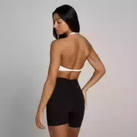 Mp Tempo Neckholder Bh Mit Offenem Rücken Für Damen – Weiß Xxl