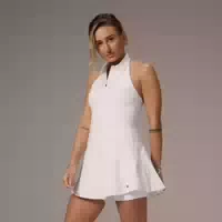 Mp X Tatiana Tenniskleid Mit Kragen – Weiß Xxl