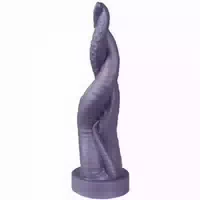 Mr Hankeys Toys Davys Tendrils Lila Dildo Xl 38,1 Cm