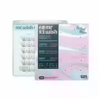Mr Wish Wishing Star Series Glue Free Eyelashes 36pcs Boiled Water