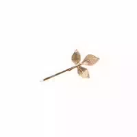 Msblossom Leaf Hair Pin 1stück Gold