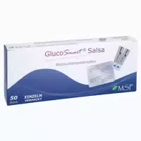 Glucosmart Salsa Blutzuckerteststreifen 50x1 St