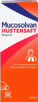 Mucosolvan Saft 30 mg Pro 5 ml 100 ml Saft