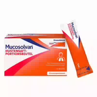 Mucosolvan Hustensaft Portionsbeutel, Hustenlöser