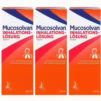 Mucosolvan Inhalationslösung 100ml |löst Schleim, Lindert Hustenreiz; Ideal für Vernebler