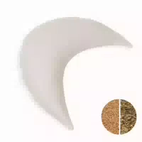 Mudis Mondkissen Stillkissen mit Bio Hirse Füllung