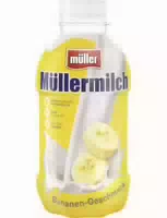 Müller Müllermilch Bananen Geschmack Einweg