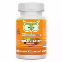Multivitamin Kapseln 100 % des Tagesbedarfs Vitamineule