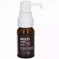 Multivitd3 Baby – Vitamin D3 Für Babys Und Kleinkinder Mit Praktischer Und Leicht Anzuwendender Dosierpumpe