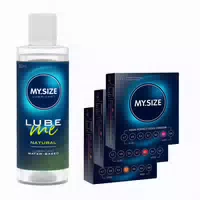 My Size Kondome Lube Me Natural Set