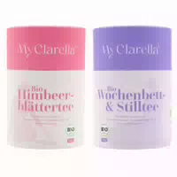Myclarella Schwangerschaftstee Bundle Bio Tee Set für 1 & 2 3 Trimester