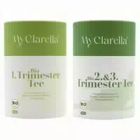 Myclarella Schwangerschaftstee Bundle Bio Tee Set für 1 & 2 3 Trimester