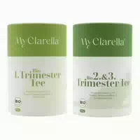 Myclarella Tee Bundle Bio Himbeerblättertee Und Bio Wochenbett & Stilltee | 2x40 G