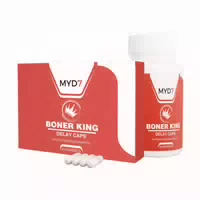 Boner King | Keine Chemie | Nahrungsergänzungsmittel | Für Männer | 20 Kapseln | Natürlich