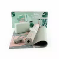 Myga Yoga Einsteiger Set Palmen Design