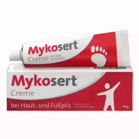 Mykosert Creme bei Haut und Fusspilz