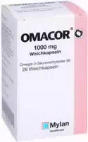 Omacor 1 000 mg Weichkapseln 28 Stück