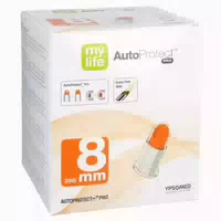 Mylife Autoprotect Pro Sicherheits Pen Nadeln 29 g 8 mm 100 Stück